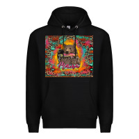 Black mama bear leopard and aztec Premium Hoodie - RanaPortraitStore