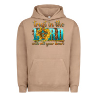 Pigment Burro trust in the lord with all your heart Urban Hoodie - texasbilliewilder