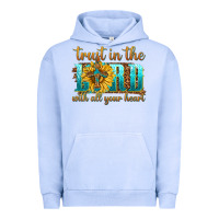 Pigment Grape Ice trust in the lord with all your heart Urban Hoodie - texasbilliewilder