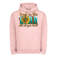 Pigment Salmon trust in the lord with all your heart Urban Hoodie - texasbilliewilder