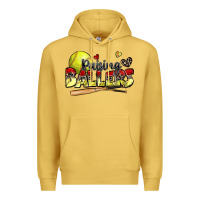 Antique Gold raising ballers softball Premium Hoodie - Zillion Design Studio
