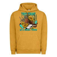 Pigment Peanut Butter try that in a small town Urban Hoodie - texasbilliewilder