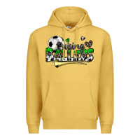 Antique Gold raising ballers soccer Premium Hoodie - Zillion Design Studio
