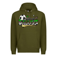 Army Green raising ballers soccer Premium Hoodie - Zillion Design Studio