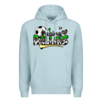 Blue Mist raising ballers soccer Premium Hoodie - Zillion Design Studio