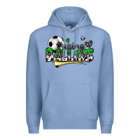 Colony Blue raising ballers soccer Premium Hoodie - Zillion Design Studio