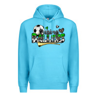 Ocean Blue raising ballers soccer Premium Hoodie - Zillion Design Studio