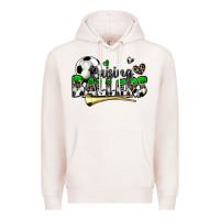 Pale Pink raising ballers soccer Premium Hoodie - Zillion Design Studio