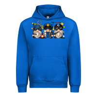 Cobalt police gnomes Urban Hoodie - Zillion Design Studio