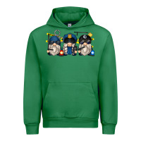 Emerald police gnomes Urban Hoodie - Zillion Design Studio