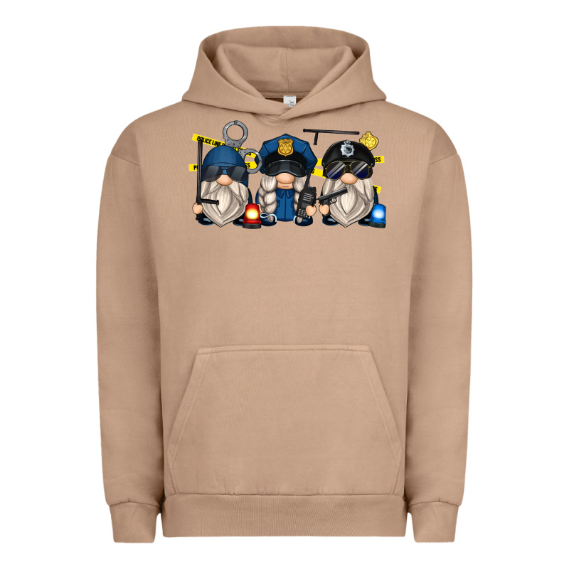 Police Gnomes Urban Hoodie by Zillion Design Studio | Teevron