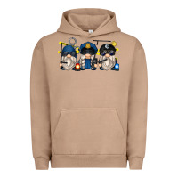 Pigment Burro police gnomes Urban Hoodie - Zillion Design Studio