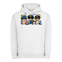 Pigment Lunar Rock police gnomes Urban Hoodie - Zillion Design Studio
