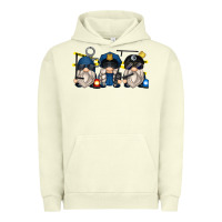 Pigment Pistachio police gnomes Urban Hoodie - Zillion Design Studio
