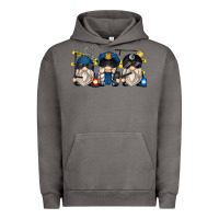 Pigment Tornado police gnomes Urban Hoodie - Zillion Design Studio