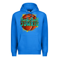 True Royal basketball junkie Premium Hoodie - texasbilliewilder
