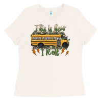Bone this is how i roll school bus camouflage Ladies Tee - Artiststas