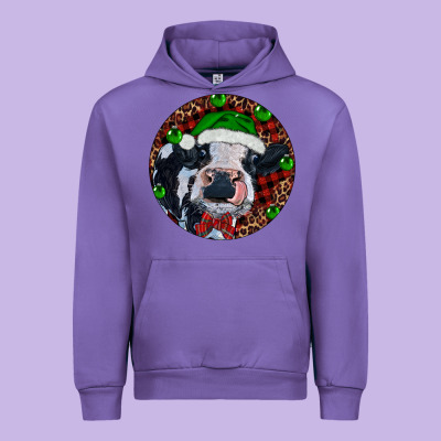 Urban Hoodie Baby Cow Christmas