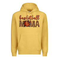 Antique Gold basketball mama Premium Hoodie - texasbilliewilder