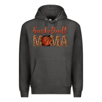 Charcoal Heather basketball mama Premium Hoodie - texasbilliewilder