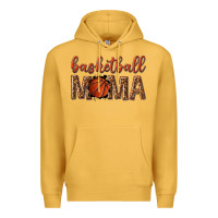 Mustard basketball mama Premium Hoodie - texasbilliewilder