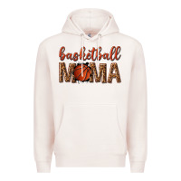 Pale Pink basketball mama Premium Hoodie - texasbilliewilder