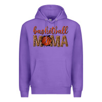 Purple basketball mama Premium Hoodie - texasbilliewilder