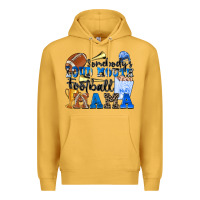Somebody's Loud Mouth Football Mama Premium Hoodie | Teevron