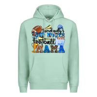 Seafoam somebody's loud mouth football mama Premium Hoodie - Zillion Design Studio