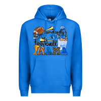 True Royal somebody's loud mouth football mama Premium Hoodie - Zillion Design Studio