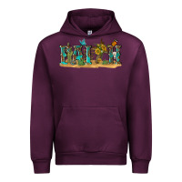 Mauve Wine western faith Urban Hoodie - texasbilliewilder