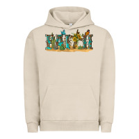 Pigment French Oak western faith Urban Hoodie - texasbilliewilder