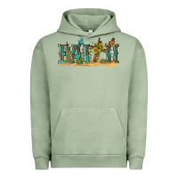 Pigment Oil Green western faith Urban Hoodie - texasbilliewilder