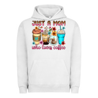Pigment Lunar Rock just a mom who loves coffee Urban Hoodie - Zillion Design Studio
