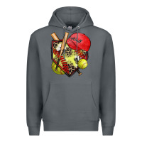 Rock softball home plate Premium Hoodie - Zillion Design Studio