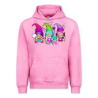 Fuchsia Pink hair styles gnomes Urban Hoodie - Zillion Design Studio