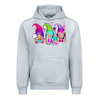 Heather Grey hair styles gnomes Urban Hoodie - Zillion Design Studio