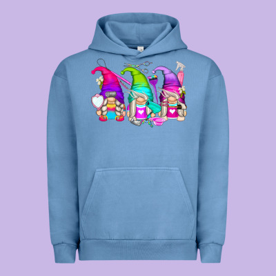 Hair Styles Gnomes Urban Hoodie Designed By Zillion Design Studio
