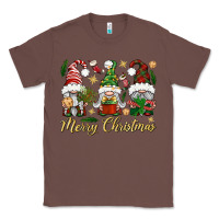Chestnut Merry Christmas Gnomes Classic Tee - BundleAndBundleShop