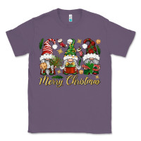 Lavender Merry Christmas Gnomes Classic Tee - BundleAndBundleShop