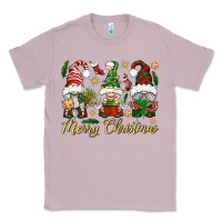 Lilac Merry Christmas Gnomes Classic Tee - BundleAndBundleShop
