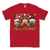 Red Merry Christmas Gnomes Classic Tee - BundleAndBundleShop