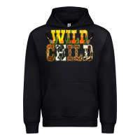 Black Western wild child Urban Hoodie - texasbilliewilder