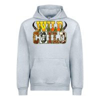 Heather Grey Western wild child Urban Hoodie - texasbilliewilder