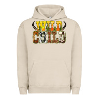 Pigment French Oak Western wild child Urban Hoodie - texasbilliewilder