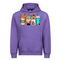 Tulip flowers with coffee Urban Hoodie - Zillion Design Studio