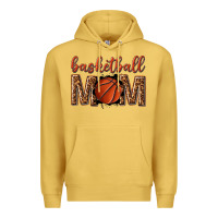 Antique Gold basketball mom Premium Hoodie - texasbilliewilder