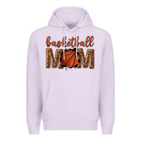 Lilac basketball mom Premium Hoodie - texasbilliewilder