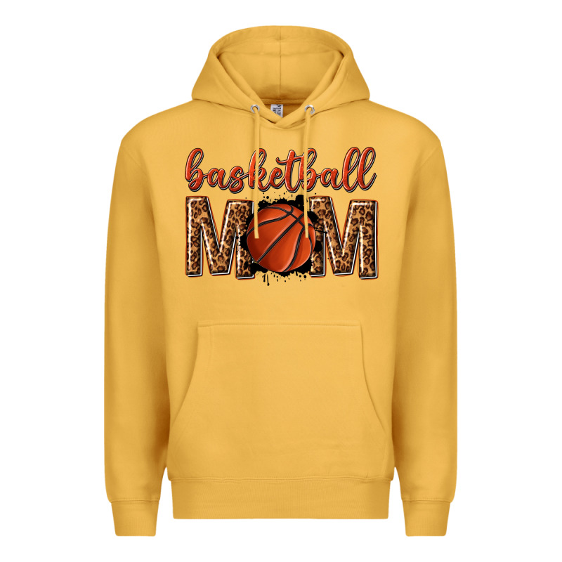Basketball Mom Premium Hoodie by texasbilliewilder | Teevron