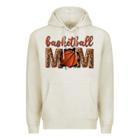 Oatmeal Heather basketball mom Premium Hoodie - texasbilliewilder